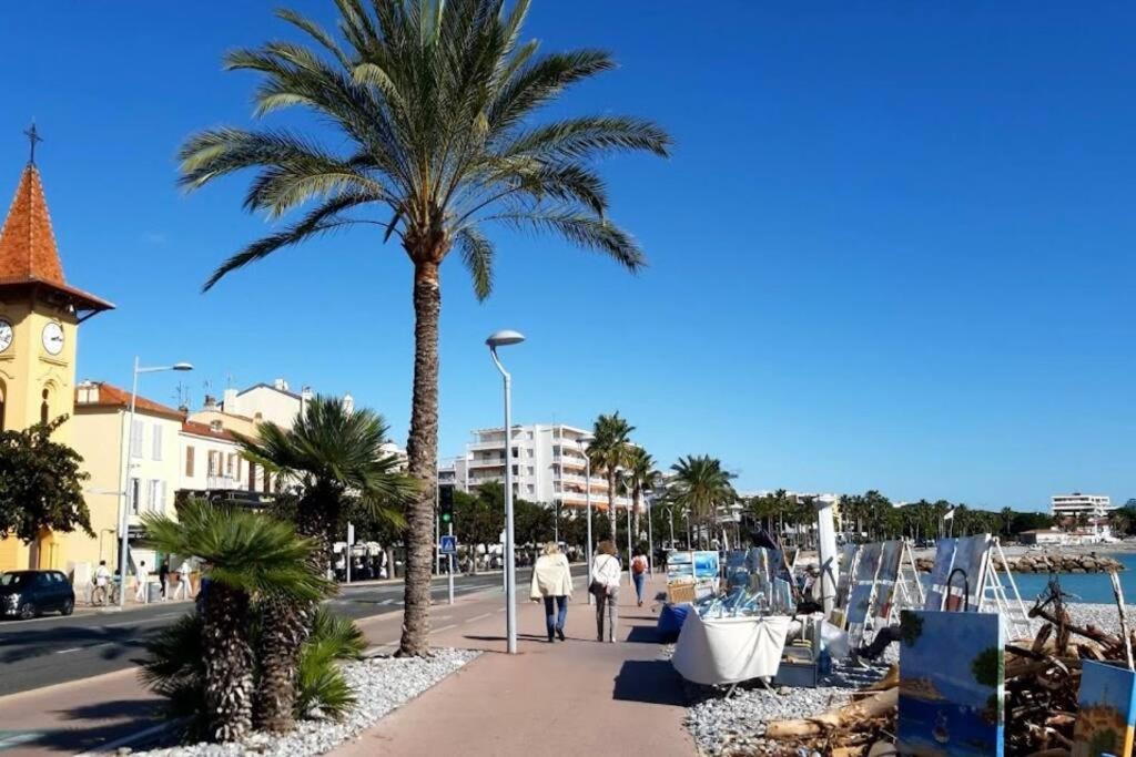 Appartement Studio Cosy Terrasse Front Mer à Cagnes-sur-Mer Extérieur photo